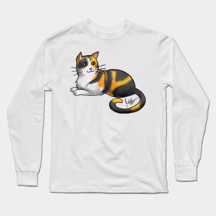 Cat - American Shorthair - Calico Long Sleeve T-Shirt